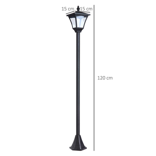 Solar Garden Path Light with Dusk Sensor