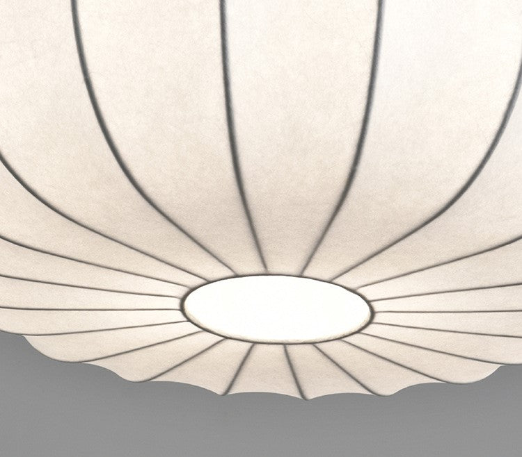 Japanese Zen Silk Pumpkin Pendant Lamp