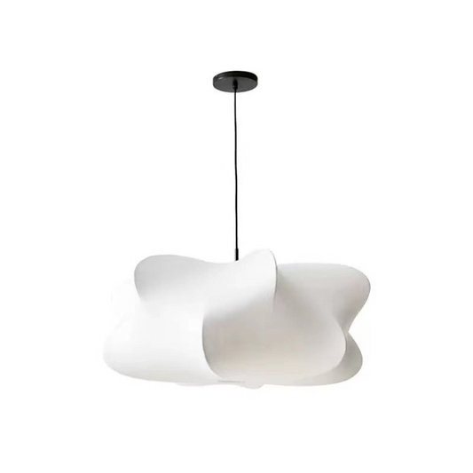 Artistieke Wabi Sabi Zijden Hanglamp – Handgemaakt Uiterlijk