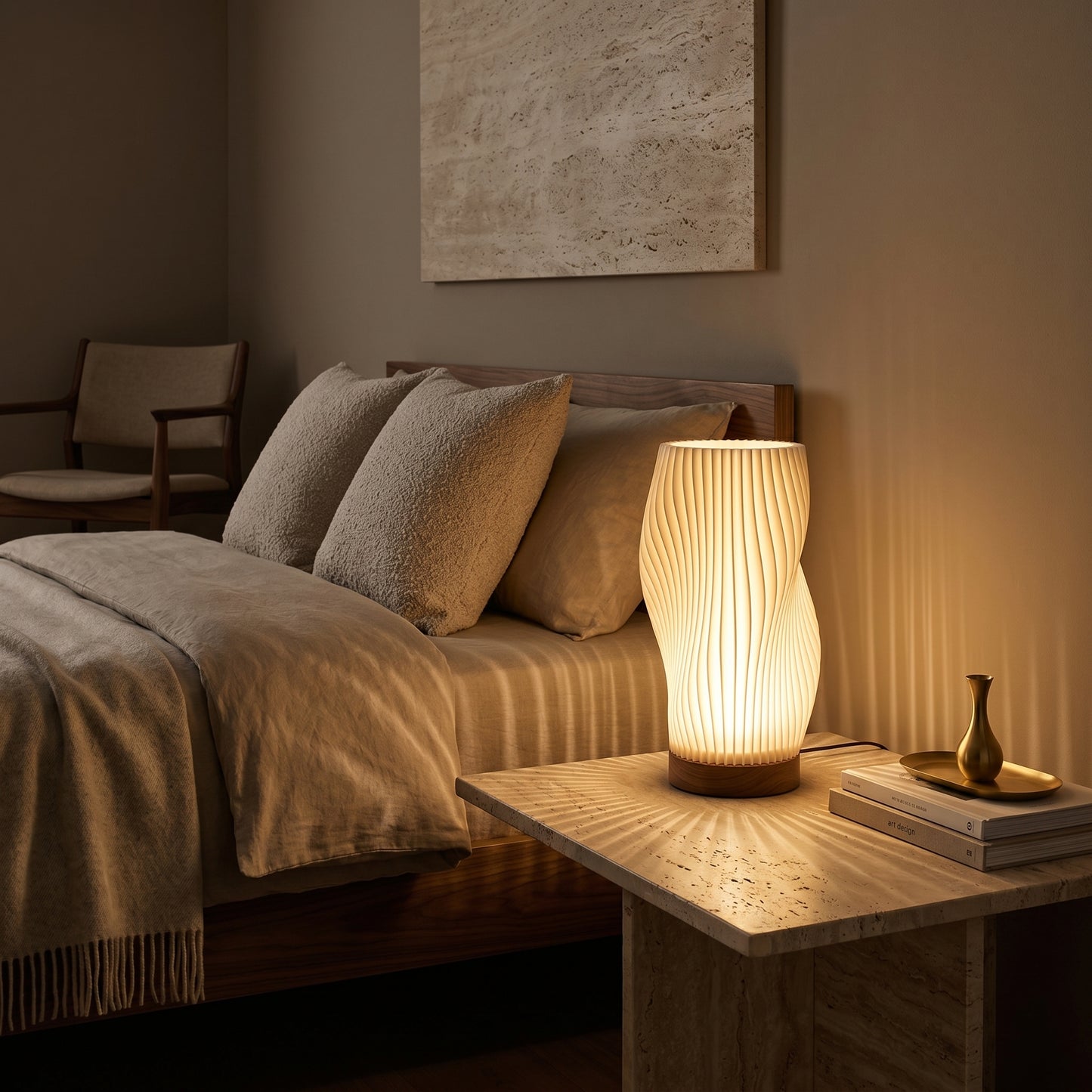 3D Wooden Atmosphere Decorative Night Light
