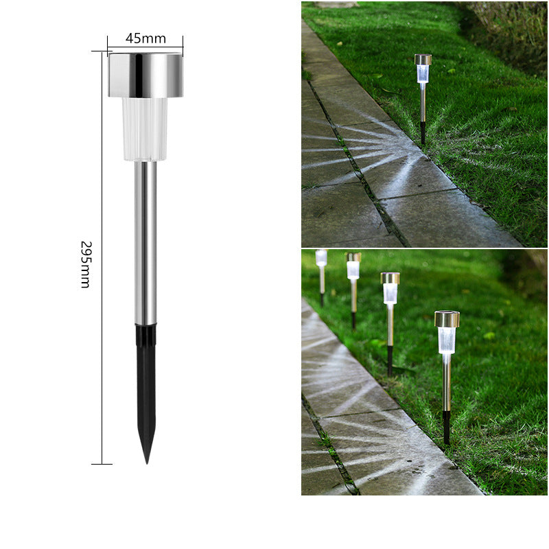 Stainless Steel Solar Garden Path Light