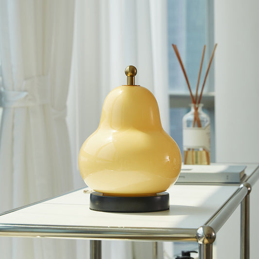 Cream Pear Shape Portable Night Light