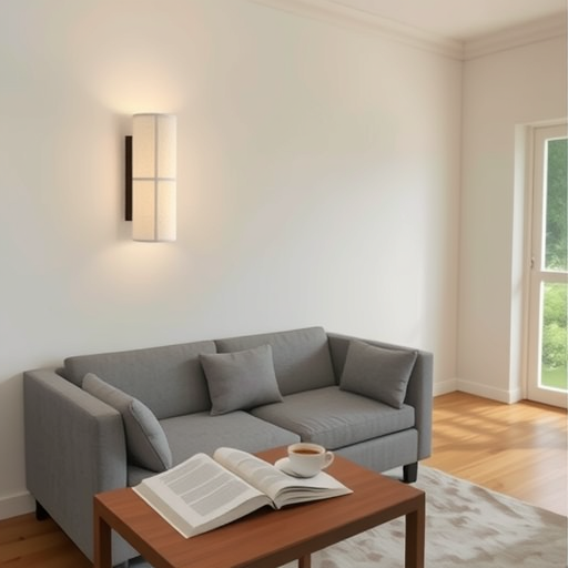 Wabi Sabi Fabric Bedside Wall Light