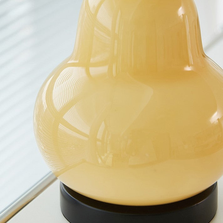 Cream Pear Shape Portable Night Light