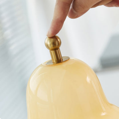 Cream Pear Shape Portable Night Light