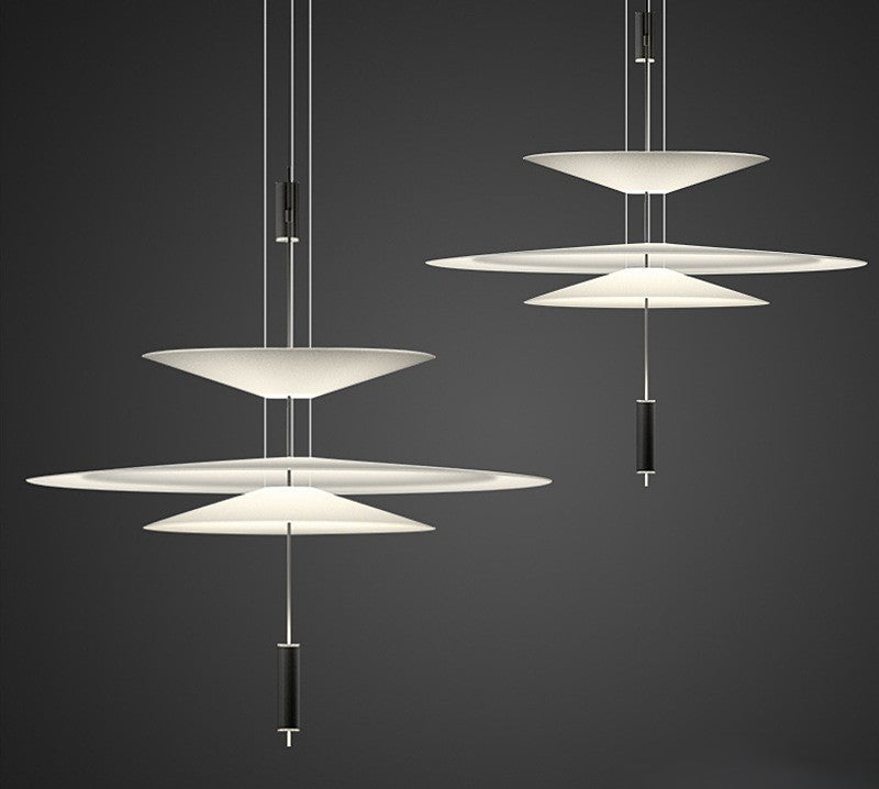 Multi-Layer Italian Style Saucer Pendant