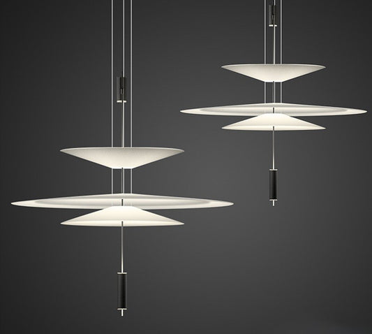 Multi-Layer Italian Style Saucer Pendant