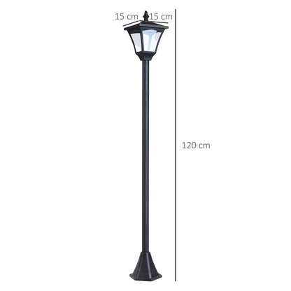 Solar Garden Path Light with Dusk Sensor