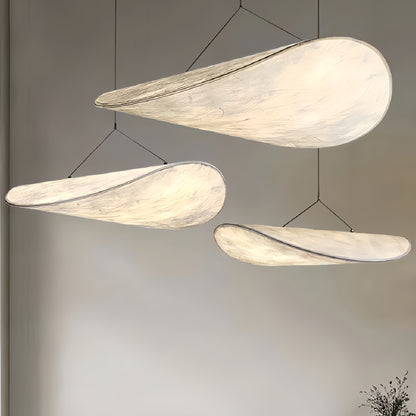 Retro Wabi Sabi Silk Pendant Lamp