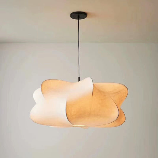 Artistic Wabi Sabi Silk Pendant Lamp