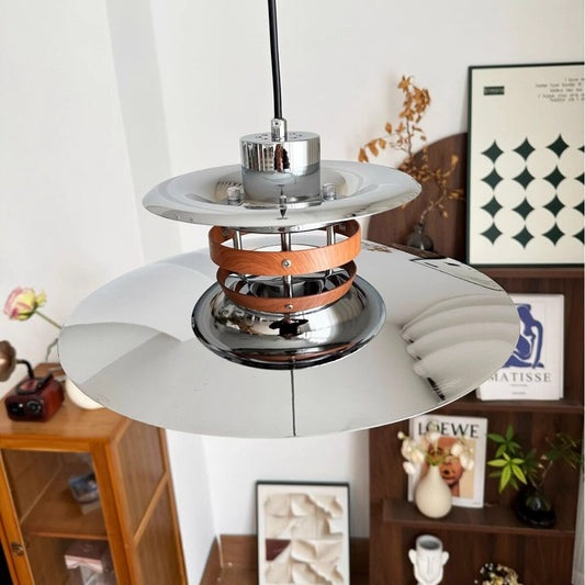 Vintage Bauhaus Swing Arm Pendant Lamp
