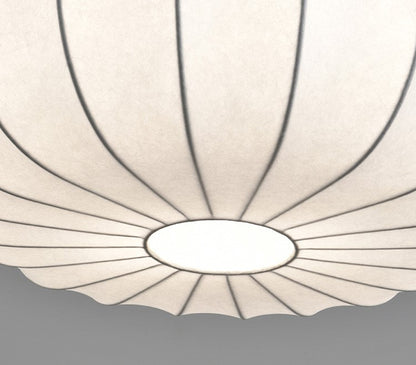 Japanese Zen Silk Pumpkin Pendant Lamp