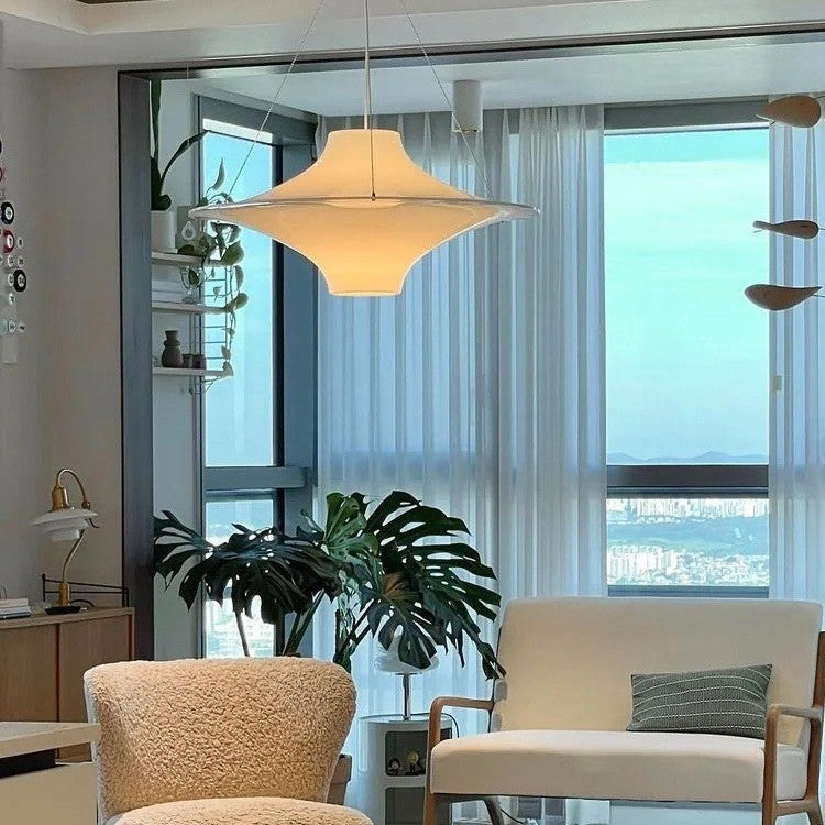 Bauhaus Flying Saucer Bedside Pendant Lamp