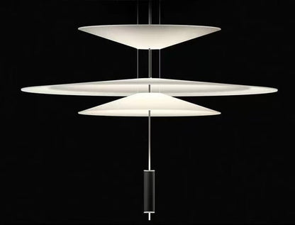 Multi-Layer Italian Style Saucer Pendant