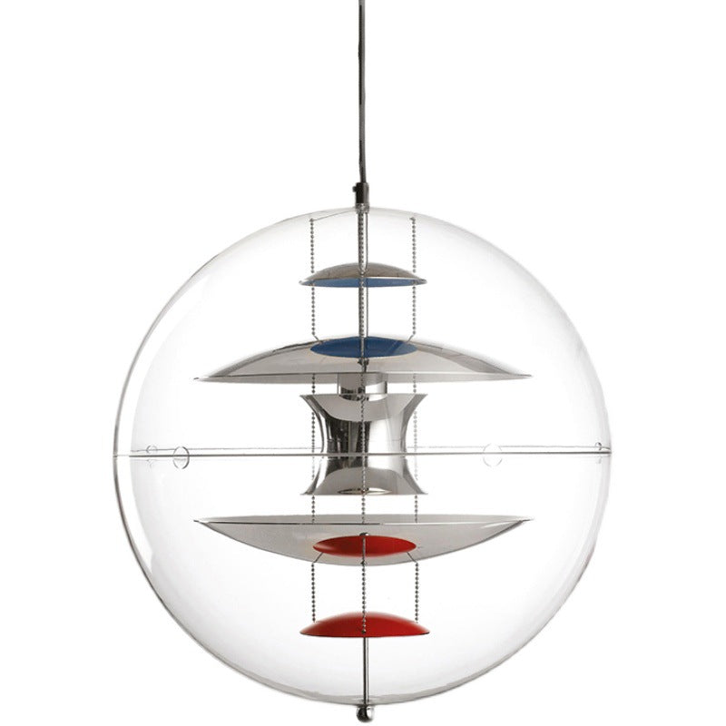 Modern Spherical Planet Atmosphere Pendant Lamp