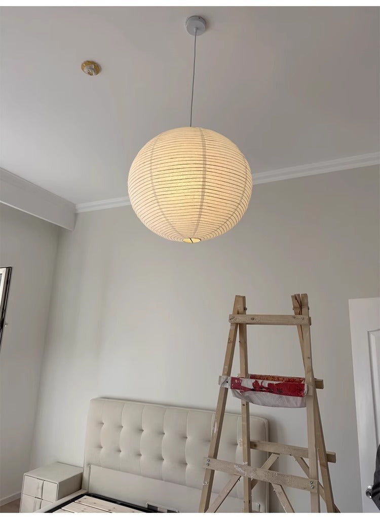 Wabi Sabi Rice Paper Lantern Pendant