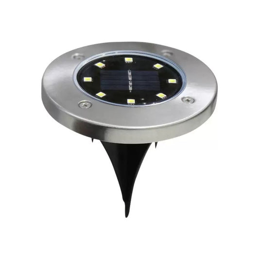 Compact Solar In-Ground Pathway Light