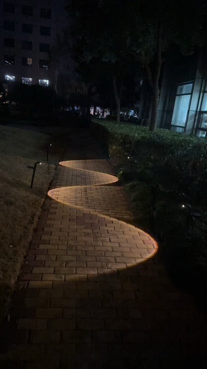 Modern Solar Lawn Ground Stake Light