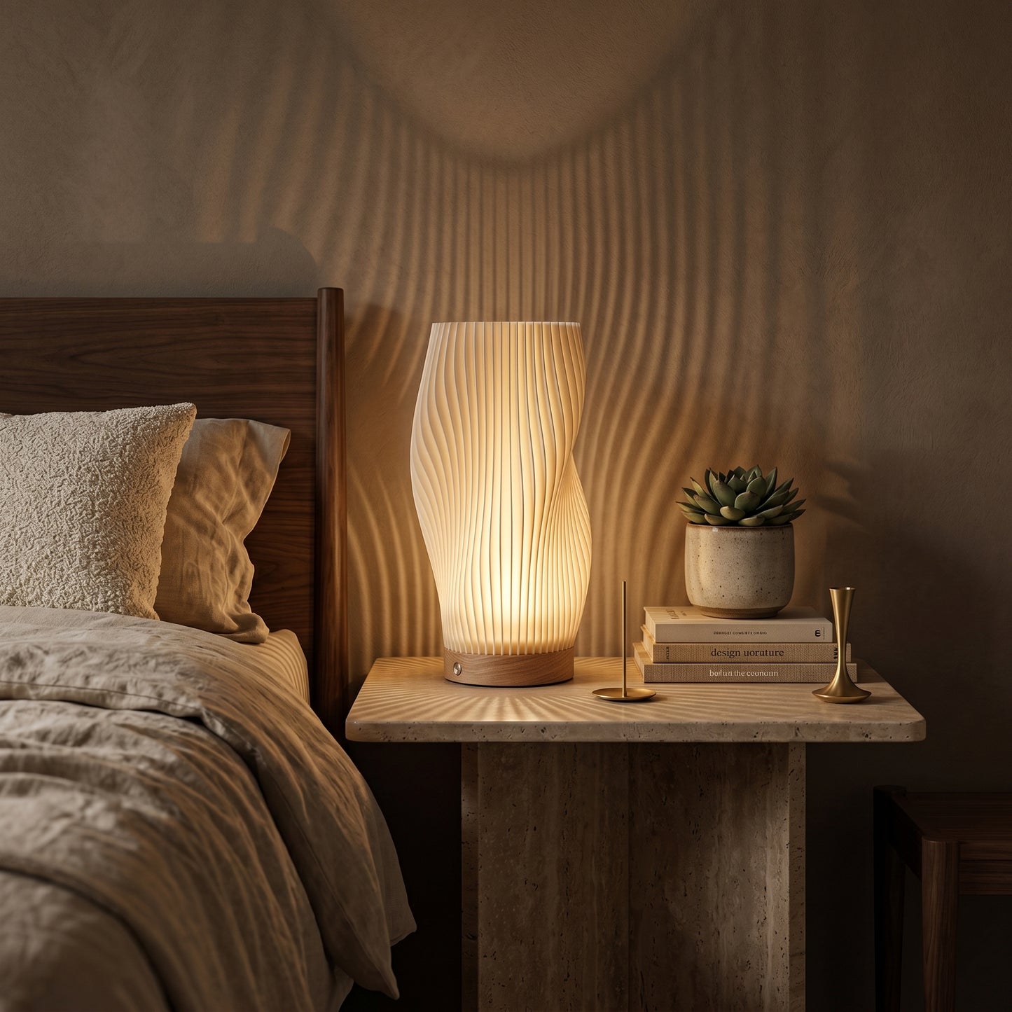 3D Wooden Atmosphere Decorative Night Light