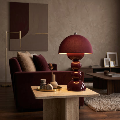 Elegant Bud Shape Fabric Atmosphere Lamp