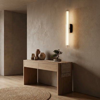 Minimalist Glass Bedside Wall Light