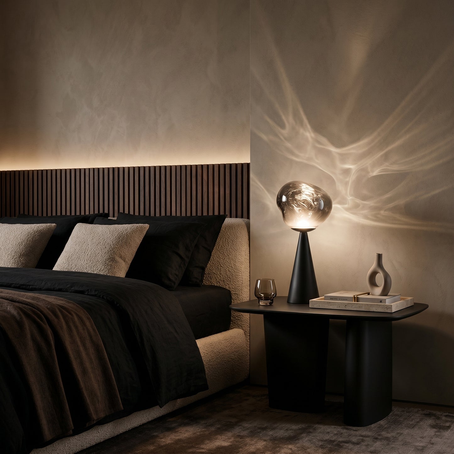 Portable Lava Atmosphere Bedside Table Lamp