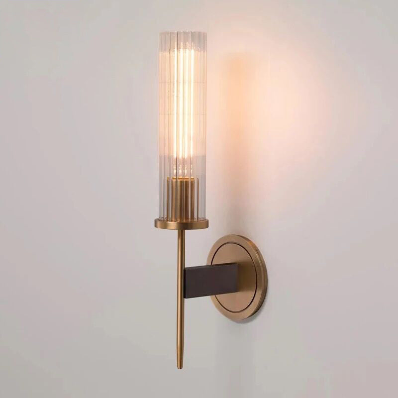 Elegant Copper Minimalist Wall Light