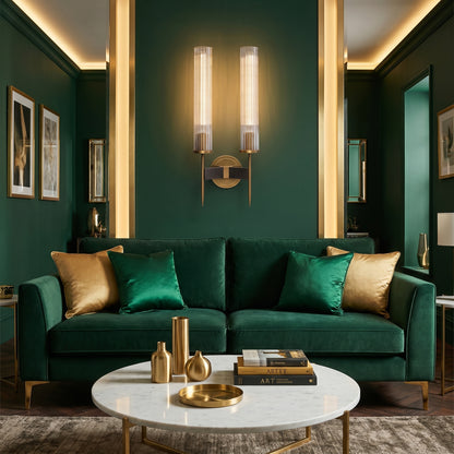 Elegant Copper Minimalist Wall Light