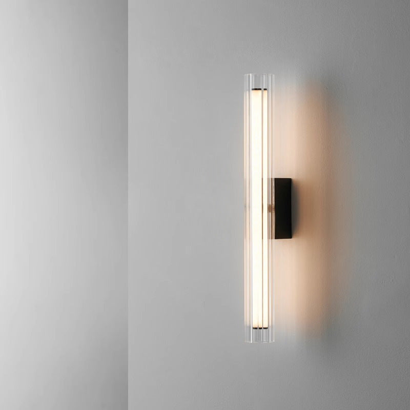 Minimalist Glass Bedside Wall Light