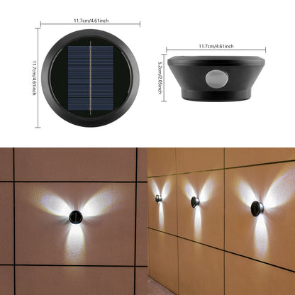 Solar Powered Outdoor Wall Wash Light