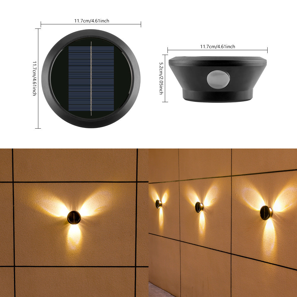 Solar Powered Outdoor Wall Wash Light