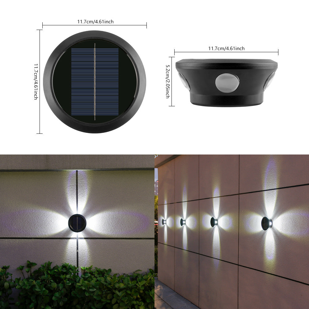 Solar Powered Outdoor Wall Wash Light