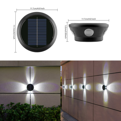 Solar Powered Outdoor Wall Wash Light