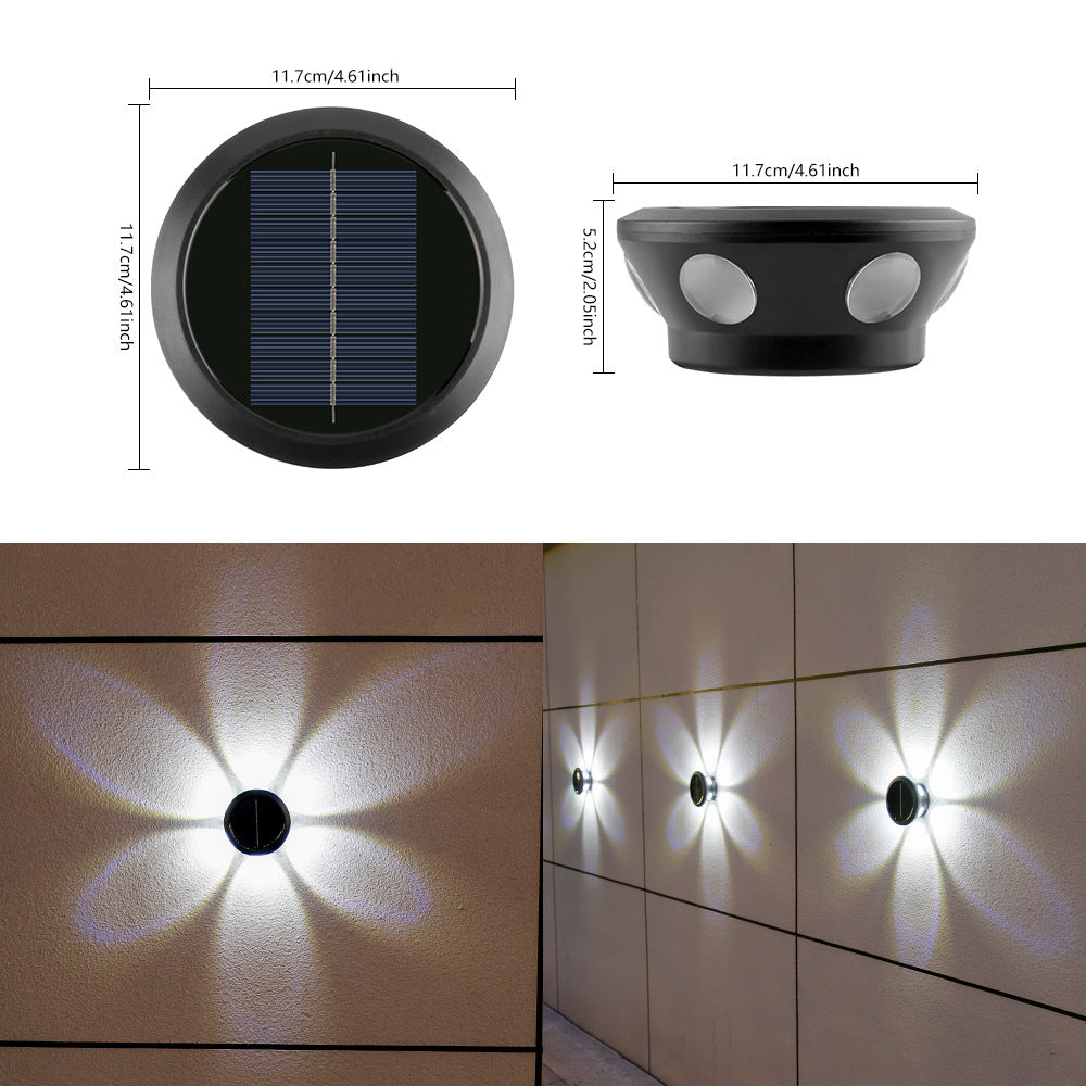 Solar Powered Outdoor Wall Wash Light