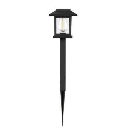 Vintage LED Solar Garden Stake Light