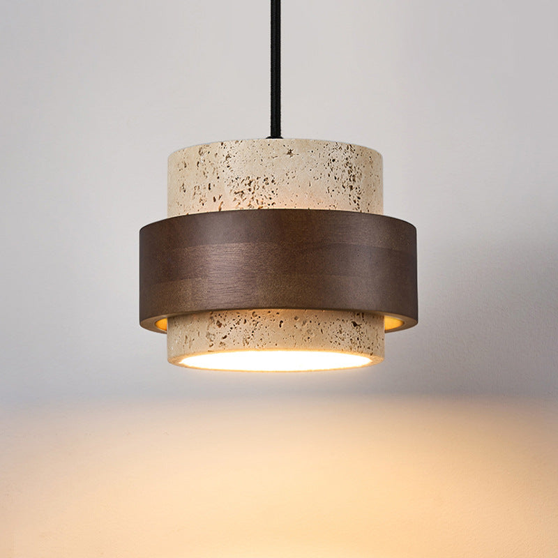 Travertine Pendant Light