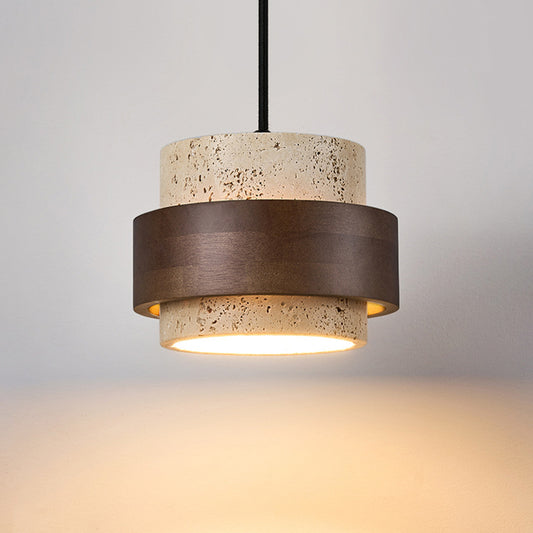 Travertine Pendant Light