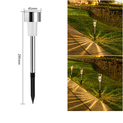 Stainless Steel Solar Garden Path Light