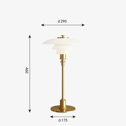 Creative Glass Bedside Table Lamp