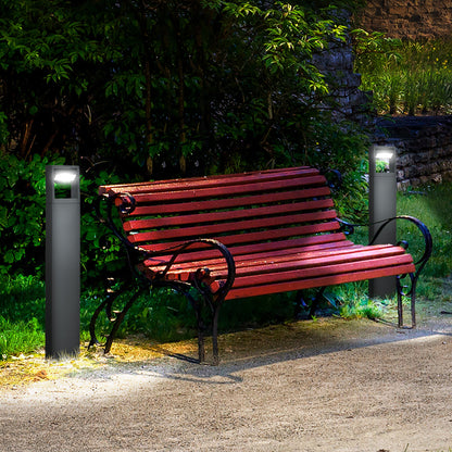 Outdoor LED Bollard Light with Adjustable Beam Angle