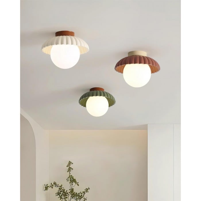 Alien Cream Style Ceiling Light HL348