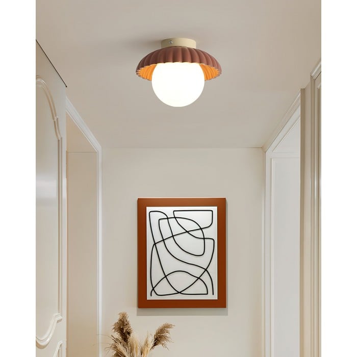 Alien Cream Style Ceiling Light HL348