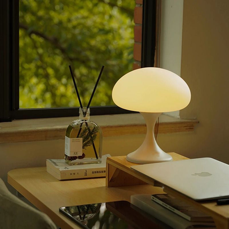 Cream Jellyfish Shape Atmosphere Night Light