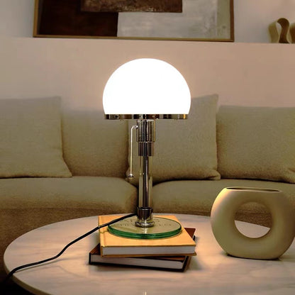 Bauhaus Glass Pull Switch Table Lamp