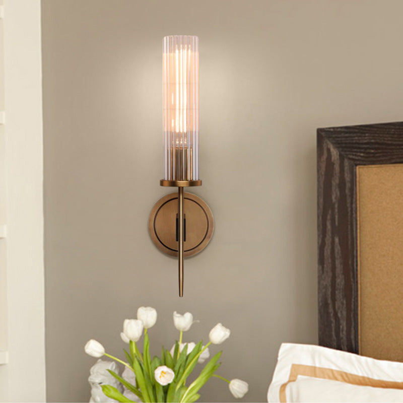 Elegant Copper Minimalist Wall Light