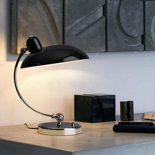 Danish Bauhaus Vintage Bedside Table Lamp