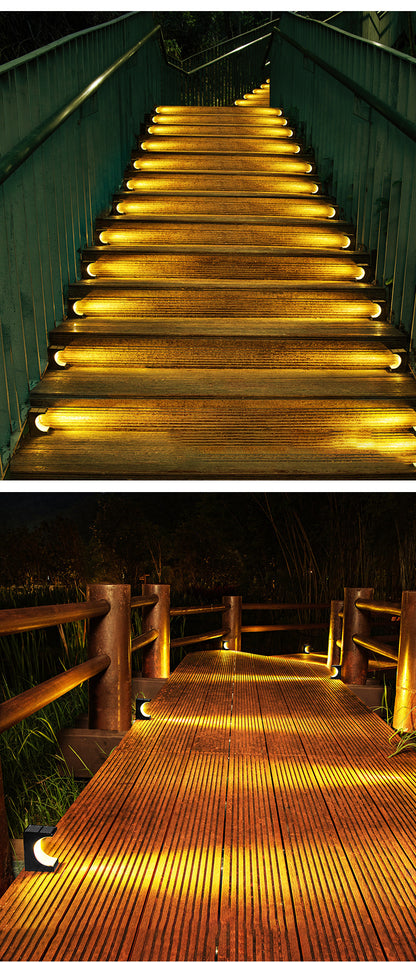 Solar Powered Waterproof Outdoor Step Light