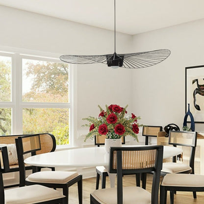 Industrial Design Straw Hat Pendant Lamp HL112