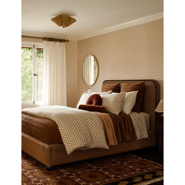 Bellina Glass Flush Mount Ceiling Light