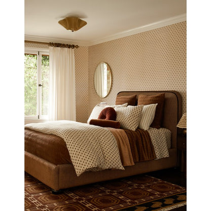 Bellina Glass Flush Mount Ceiling Light